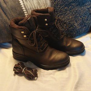 Ariat Harper dark brown lace up boots - worn once